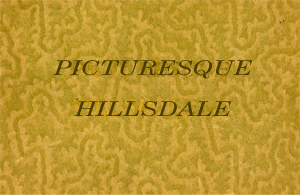 Picturesque Hillsdale