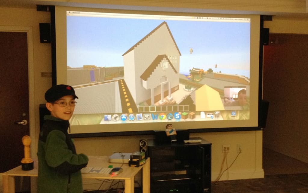 Hillsdale within Minecraft