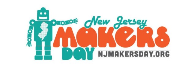 The robot logo for New Jersey Makers Day