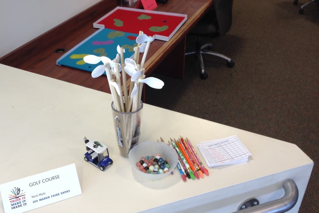 Golf Course at 2015 Maker Faire at HFPL