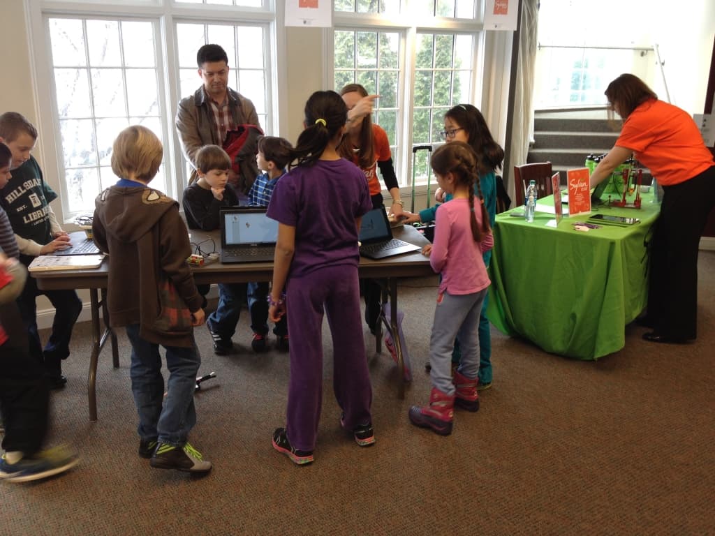 Activity - Robots - at 2015 Maker Faire at HFPL