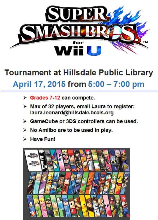 SuperSmashBros Teen Tournament – register now