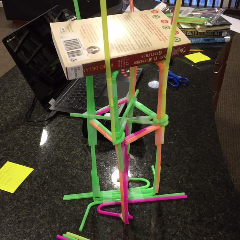 MakerSpace Wednesday – Straw Towers