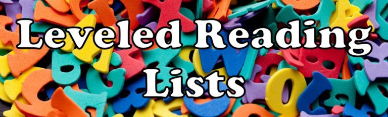 Leveled Reading Book Lists