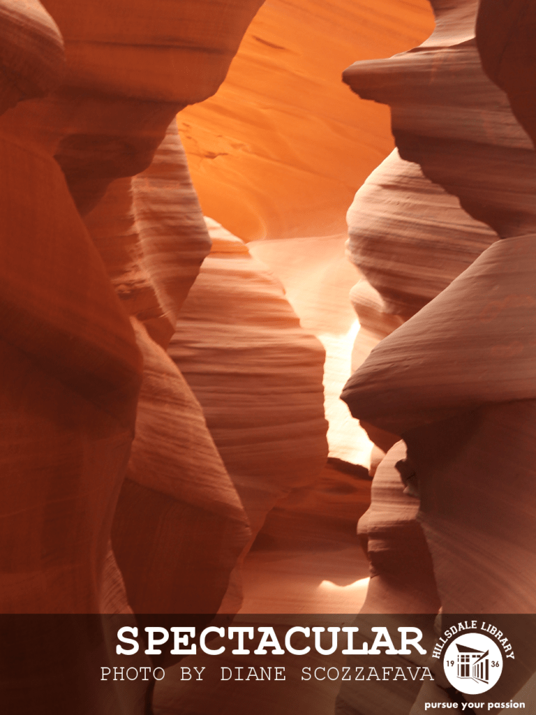 Antelope Canyon in Arizona. The slot canyon was SPECTACULAR.