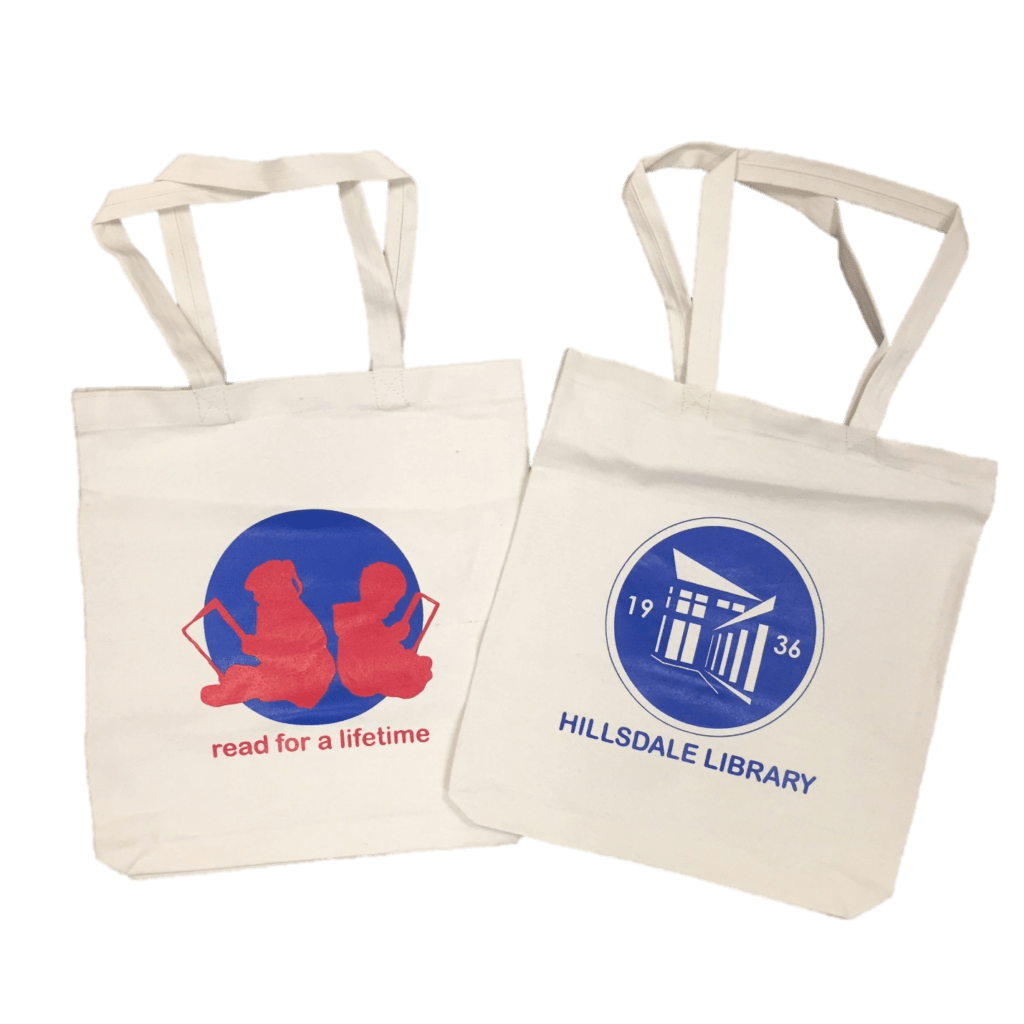 Hillsdale Library Children's Book Bags