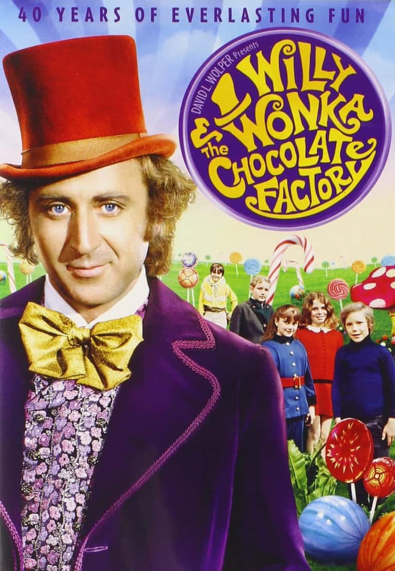 Teen Movie Night: Willy Wonka & The Chocolate Factory – Thursday, April 26th from 6pm to 8pm