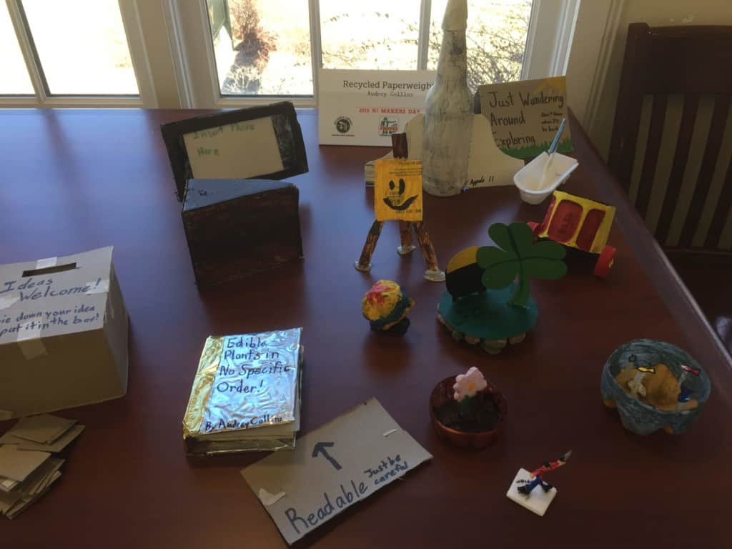 Recycled Paperweights by Audrey Collins