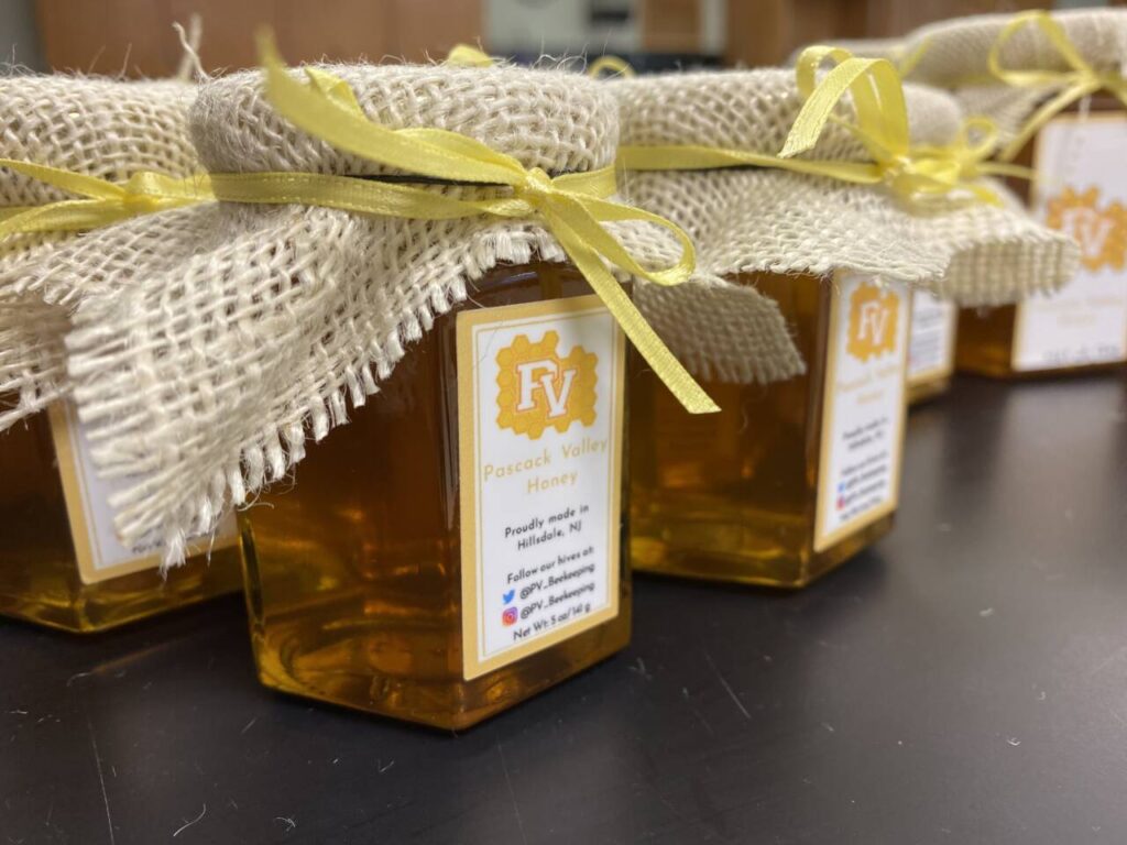 PVHS honey jars