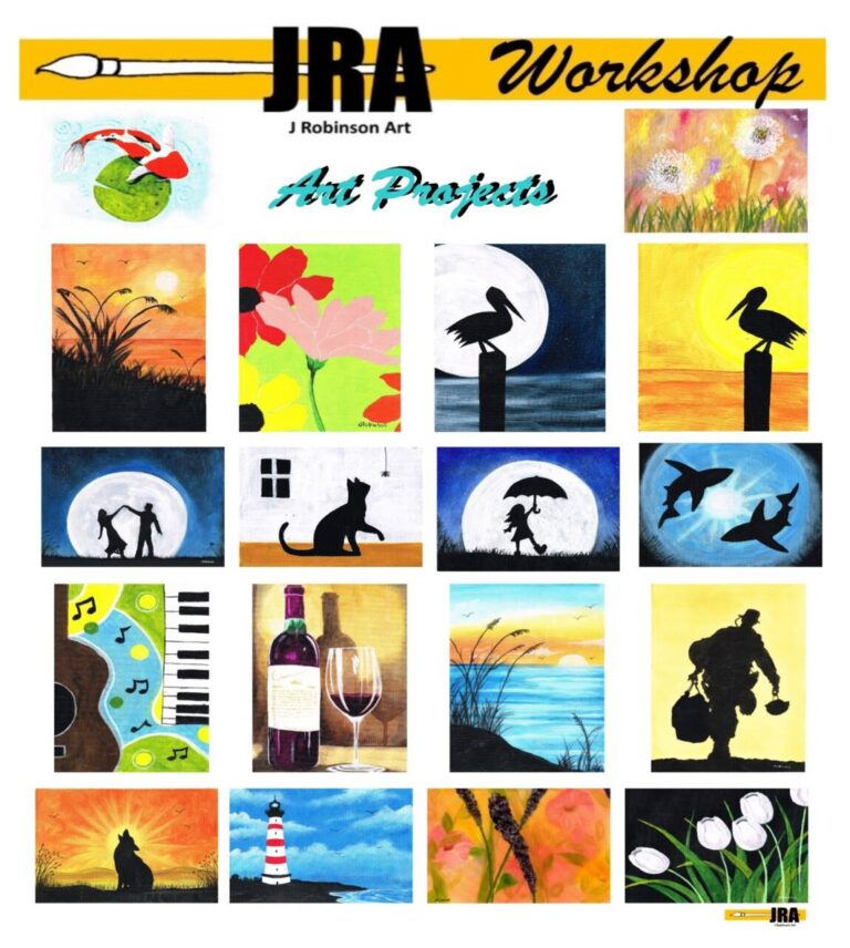 Adult Painting Series. Join J. Robinson Art for this fun class. Your inner artist will thank you!