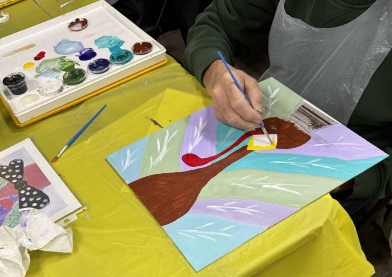 Adult Painting with J. Robinson Art-December 20-11AM