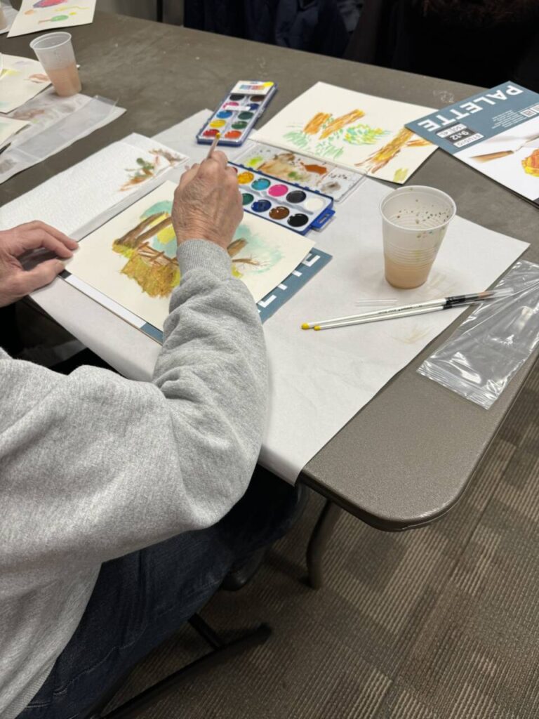 Watercolor Class for Adults- May 22 at 10:30AM- New Attendees Prioritized