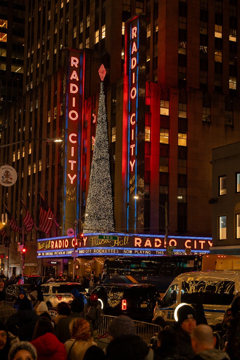 Christmas Tree at Radio City Music Hall