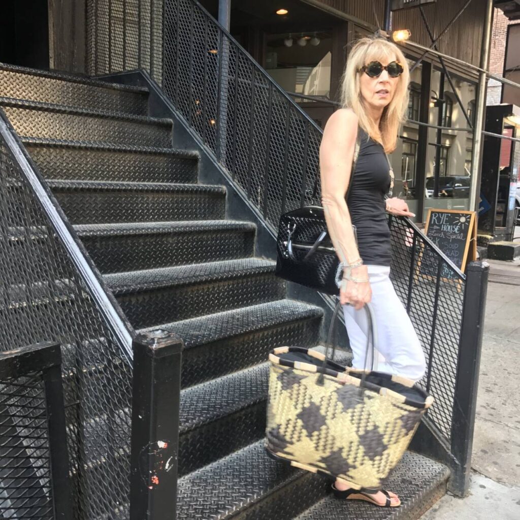 Carol S Miller on NYC Stoop