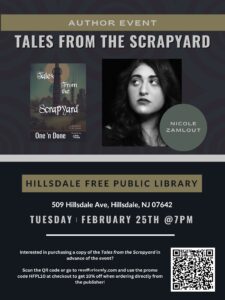 Local Author Book Release Event February 25th-7PM