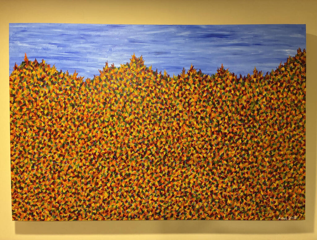 Autumn Fills the View by Michael Johnston