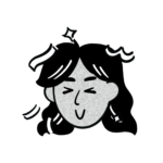Cartoon of Kamila, Spanish Conversation Club Leader