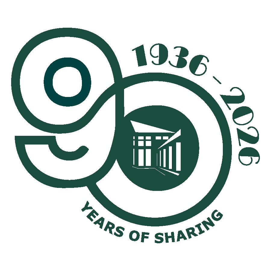 Hillsdale Library 90th Anniversary Logo
