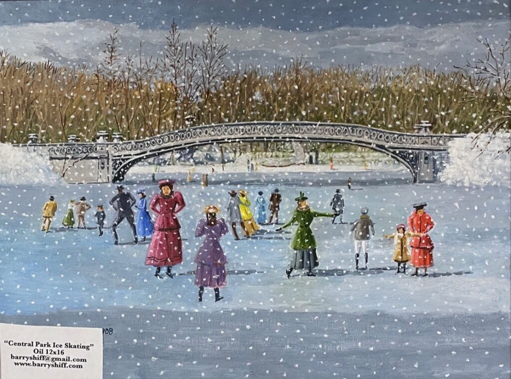 Barry Shiff's Skating in Central Park