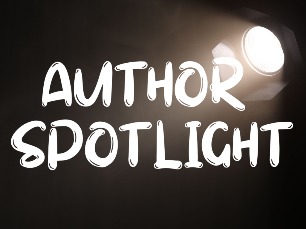 Theatrical spotlight on Author Spotlight banner
