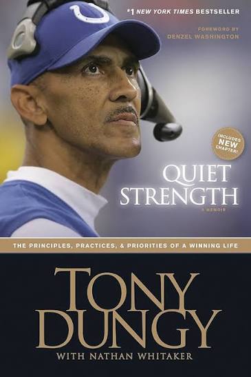 Book cover for Quiet Strength by Tony Dungy